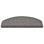 Covorașe scară 30 buc gri închis 65x24x4 cm