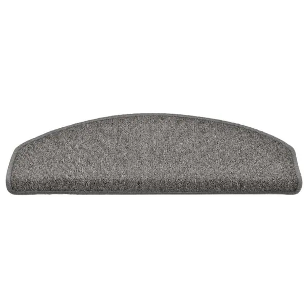 Covorașe scară 30 buc gri închis 65x24x4 cm