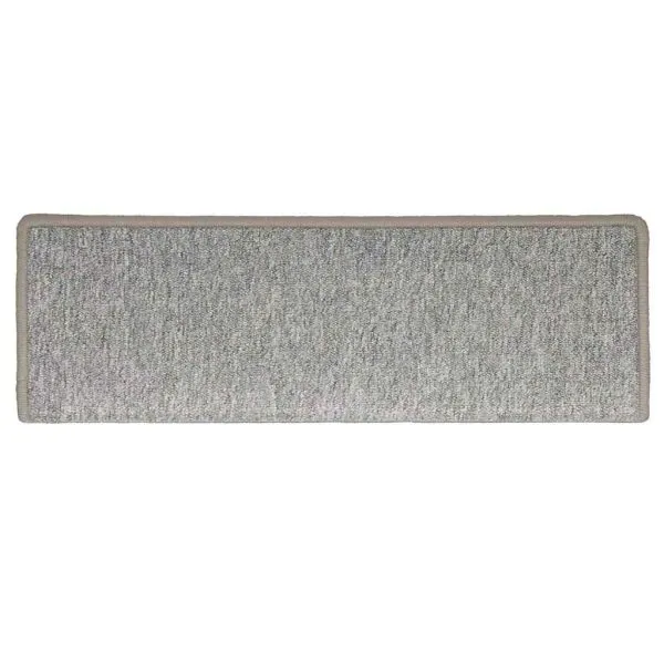 Covorașe scară 30 buc 65x21x4 cm gri deschis