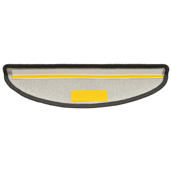 Covorașe scară 20 buc gri închis 56x17x3 cm
