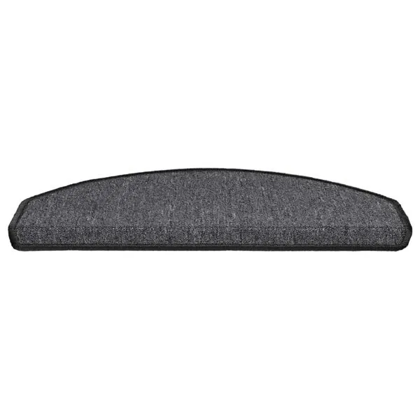 Covorașe scară 20 buc Antracit 65x24x4 cm