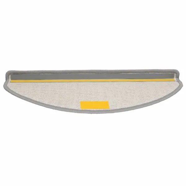 Covorașe scară 30 buc gri 65x21x4 cm
