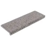 Covorașe scară 30 buc 65x21x4 cm gri