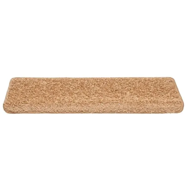 Covorașe scară 30 buc 65x21x4 cm Bej