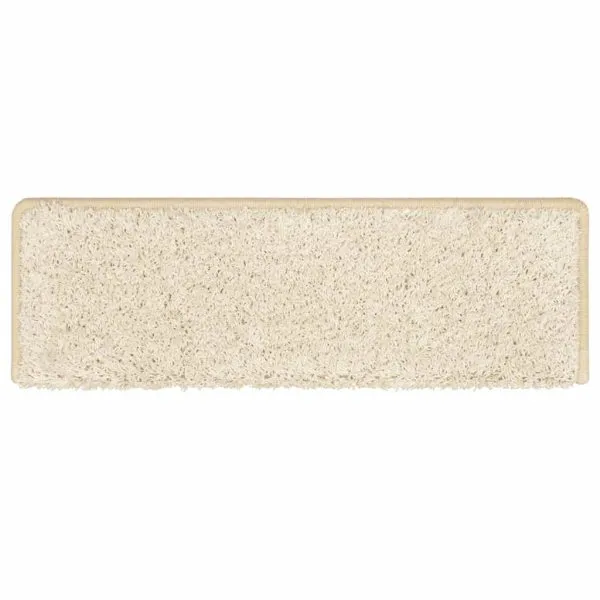 Covorașe scară 30 buc 65x21x4 cm alb
