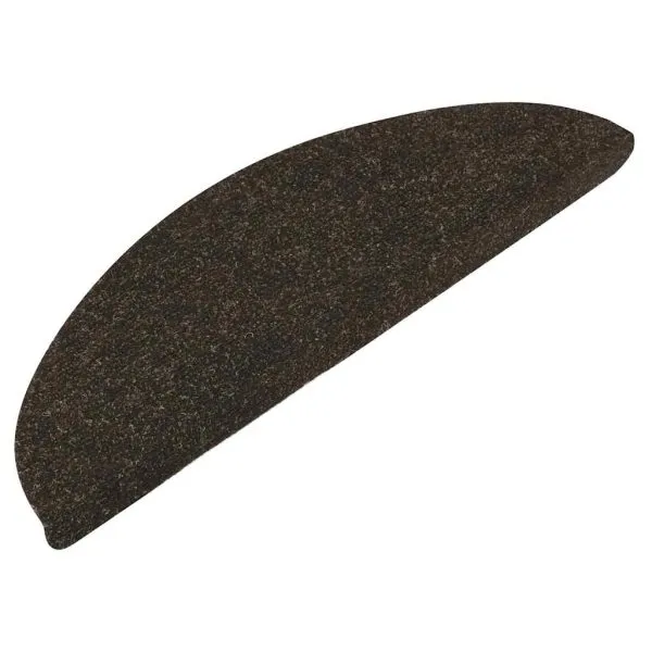 Covorașe scară autoadezive 20 buc Antracit 56x17x3 cm