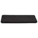 Covorașe scară autoadezive 30 buc Antracit 65×24,5×3,5 cm