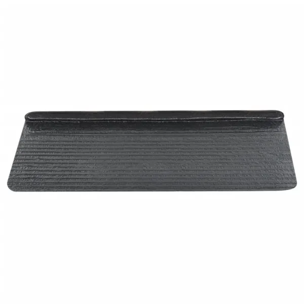 Covorașe scară autoadezive 30 buc Negru 65×24,5×3,5 cm