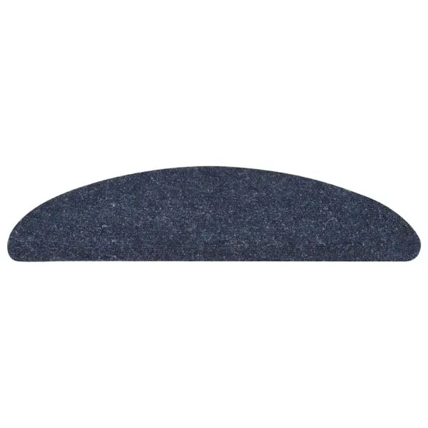 Covorașe scară autoadezive 30 buc Albastru 56x17x3 cm