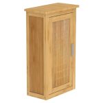 EISL Dulap înalt cu ușă, 40x20x70 cm, bambus